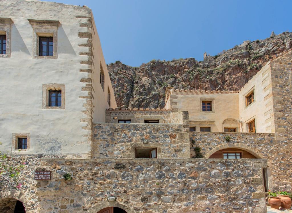 Pablito House Apartment Monemvasia Ngoại thất bức ảnh